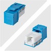 C6KEY110BL24PK RJ45キーストーンジャック/CAT6対応/24個セット/UTP非シールド/110パンチダウン/LAN配線用 RJ45モジュラージャック StarTech.com 03186981
