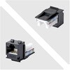 C6KEY110BK24PK RJ45キーストーンジャック/CAT6対応/24個セット/UTP非シールド/110パンチダウン/LAN配線用 RJ45モジュラージャック StarTech.com 03186990