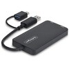 107B-USB-HDMI-2 USB - HDMI変換アダプター/USB-C & A接続/2画面(1x 4K30Hz + 1x 1080p)/Windows macOS/ディスプレイコンバーター StarTech.com 03187918
