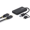 USB - HDMI変換アダプター/USB-C & A接続/2画面(1x 4K30Hz + 1x 1080p)/Windows macOS/ディスプレイコンバーター StarTech.com