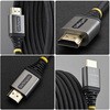 HDMI2-FLEX-4K60-1M HDMI 2.0ケーブル/フレキシブル/1m/ 4K60Hz 1440p 144Hz/18Gbps/Premium HDMI/テレビ モニター 会議室AV環境対応 StarTech.com 03188022