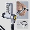 UDUOKA10-LAPTOP-LOCK セキュリティワイヤーロック/10個セット/ケーブル長2m/Noble Wedge Nano ケンジントンスロット/同一キー 4桁ダイヤル錠両用/ノートPC用 盗難防止ケーブル StarTech.com 03188049