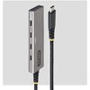309B-USBC-HUB USB-Cハブ/4ポートUSB Type-C/10Gbps/100W PD/過電流保護/アルミ筐体/MacBook Dell ThinkPad HP iPad スマホ タブレット対応 StarTech.com 03188076