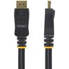DISPLPORT20L DisplayPort 1.0 ケーブル/6.1m/1920 x 1200p/10.8Gbps/抜け防止機構付き/DPオス - DPオス/ブラック/ディスプレイポート/モニターケーブル StarTech.com 03188390