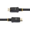 DISPLPORT20L DisplayPort 1.0 ケーブル/6.1m/1920 x 1200p/10.8Gbps/抜け防止機構付き/DPオス - DPオス/ブラック/ディスプレイポート/モニターケーブル StarTech.com 03188390