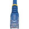 C6PATCH1BL Cat6対応LANケーブル 30cm カテゴリ6対応イーサネットケーブル モールド処理済みRJ45コネクタ ブルー StarTech.com 03188417