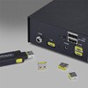 25P-USB-A-BLOCKER USB-Aポートブロッカー/スナップイン式/繰り返し使用可能/ノートパソコン デスクトップPC用 ダストカバー StarTech.com 03188460