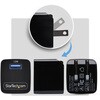 011NB-WALL-CHARGER USB充電器/1ポートUSB-A/最大12W/5V/2.4A/iPhone Pro / 17 / 16・iPad・Samsung Galaxy対応/ブラック StarTech.com 03188478