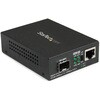 光メディアコンバーター/ギガビットRJ45 - SFP変換/オープンSFPスロット/10/100/1000対応/シングル・マルチモード/光ファイバー StarTech.com
