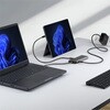 174B-USB4-MULTIPORT マルチポートアダプター/USB4接続/デュアルモニター/4K 144Hz/140W PD/1x USB-A + 2x USB-C 10Gbps/2.5G LAN/ドライバー不要/macOS Windows対応 StarTech.com 03188548