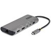 174B-USB4-MULTIPORT マルチポートアダプター/USB4接続/デュアルモニター/4K 144Hz/140W PD/1x USB-A + 2x USB-C 10Gbps/2.5G LAN/ドライバー不要/macOS Windows対応 StarTech.com 03188548