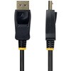 2M-DP-HDMI-4K60-GR DisplayPort - HDMI変換ケーブル/4K60Hz/映像出力側抜けにくいグリップ設計/HDR/単方向仕様/デスクトップPC ディスプレイビデオコンバーター StarTech.com 03187830