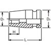 16425-28EPL 3/4"(19mm)SQ. インパクトトルクスプラスソケット 28EPL Ko-ken(コーケン/山下工業研究所) 03194331