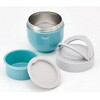 LDNO6AG 折りたたみハンドル付き 保温・保冷丼ジャー レイクグリーン 540ml  LDNO6AG スケーター 03197736