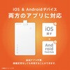 TR-STFMCRC-WT 紛失防止・みまもりカード Apple Find My・Android Find Hub両対応 充電タイプ ストラップ付き ホワイト トリニティ 03199048