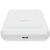 BPD014fqWH UltraCharge Pro Qi2 モバイルバッテリー マグネットリング付き 10000mAh ホワイト BELKIN(ベルキン) 03199276