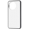 RT-AQ26H1K6TB/CBW AQUOS R11 / ハイブリッドケース maru Pietra / カーボンホワイト レイ・アウト 03199547