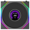 12RTLLCD1F1B LianLi リアンリ 1.8インチLCDディスプレイ搭載 120mmケースファン UNI FAN TL LCD FLEX 120 リバース LIAN LI 03200010