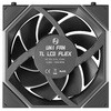 12RTLLCD1F1B LianLi リアンリ 1.8インチLCDディスプレイ搭載 120mmケースファン UNI FAN TL LCD FLEX 120 リバース LIAN LI 03200010