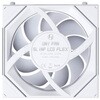 12RSLIND1F1W LianLi リアンリ 1.8インチLCDディスプレイ搭載 120mmケースファン UNI FAN SLIN LCD FLEX 120 リバース LIAN LI 03200028