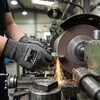 OPJ79509B [ウィード/Wonder Grip] 耐切創手袋 レベルE 作業用手袋 厚手 ポリウレタン OPTY OP-795 (1双入り) ブラック WONDER GRIP 03264008
