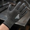 ZI7540081 [ウィード/WONDER GRIP] タッチパネル対応 耐切創手袋 レベルD 作業用手袋 薄手 18ゲージ ニトリル 特殊すべり止め Mサイズ ZIZAI ZI-7540 (1双入り) ウィード(Wonder Grip) 03264419