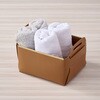 N-7136 フェイクレザー CUBEケース M パール金属 03268689