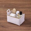 N-7134 フェイクレザー CUBEケース S パール金属 03268750