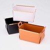 N-7135 フェイクレザー CUBEケース S パール金属 03268759