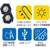 TD02-WL4020-2 ダブルスタンド&コードレスLED投光器2個セット TAKENOW 03269030