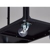 2355-1046 新型ハコマルシェワゴン本体 ブラック 強化キャスター 幅90×奥行45cm 〔ストエキオリジナル〕 ストア・エキスプレス 03270238