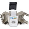 C6AKEYTLSTP18010PK RJ45キーストーンジャック/CAT6A対応/10個セット/STPシールド/工具不要/LAN配線用 RJ45モジュラージャック StarTech.com 03271611