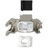 C8KEYSTP1806PK キーストーンジャック/Cat8対応/6個セット/RJ45 STPシールド仕様/180度設計/工具不要/イーサネットLAN/パッチパネル・壁面プレート対応 StarTech.com 03271620