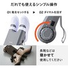 ESD-DE46GY くつ乾燥機 タイマー機能 シューズドライヤー 上履き グレー ツインバード 03347527