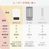 EDMF-SE061(C) ミニセラミックヒーター 温度調整機能 ヒーター コンパクト YAMAZEN(山善) 03348812