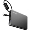 半固体モバイルバッテリー 10000mAh 30W ブラック BUFFALO(バッファロー)