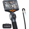 ファイバースコープTD500D6.5ミリ デュアルカメラ1.55m Teslong