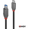 36666 LINDY ANTHRA LINE USB3.2 Gen1 Type-C to Type-Bケーブル LINDY 03365910