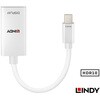 41063 LINDY Mini DisplayPort 1.2 to HDMI 2.0 HDR アクティブ変換アダプタケーブル LINDY 03365928