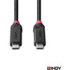 37001 LINDY BLACK LINE USB4 Gen3x2 Type-Cケーブル 240W PD急速充電対応 LINDY 03365989