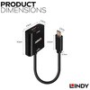 43269 LINDY USB Type C to DisplayPort 4k144 アクティブ変換アダプタ LINDY 03366111