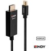 40922 LINDY Mini DisplayPort to HDMI 2.0 HDR アクティブ変換ケーブル LINDY 03366129