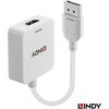 38303 LINDY HDMI 2.0 to DisplayPort 1.2 4K@60Hz 変換アダプタ LINDY 03366278