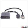 43347 LINDY HDMI 2.0 to USB Type-C アクティブ変換アダプタ LINDY 03366339