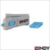 40324 LINDY DISPLAYPORT ポートブロッカーセット(専用キー x 1本、ブロッカー x 4個)セキュリティ対策 LINDY 03366366