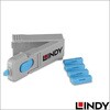 40324 LINDY DISPLAYPORT ポートブロッカーセット(専用キー x 1本、ブロッカー x 4個)セキュリティ対策 LINDY 03366366