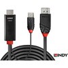 41499 LINDY HDMI 2.0 to DisplayPort 1.2 アクティブ変換ケーブル、USB 電源付き LINDY 03366436