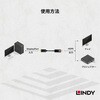 40928 LINDY DisplayPort to HDMI 2.0 HDR アクティブ変換ケーブル LINDY 03366461