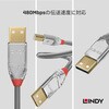 36642 LINDY CROMO LINE USB2.0 Type-A to Type-Bケーブル LINDY 03366497