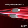 36890 LINDY ANTHRA LINE USB2.0 Type-C to Micro-Bケーブル LINDY 03366592